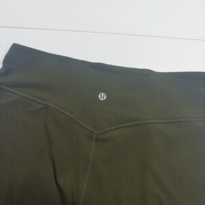 Lululemon High-Rise Jogger in Dark Olive — Size 10 | Soft Stretch Nylon